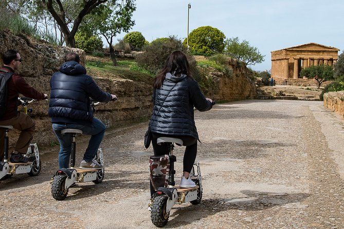 Electric scooter tour inside the Valley of the Temples Agrigento - Riding the Via Sacra and the full archaeological area