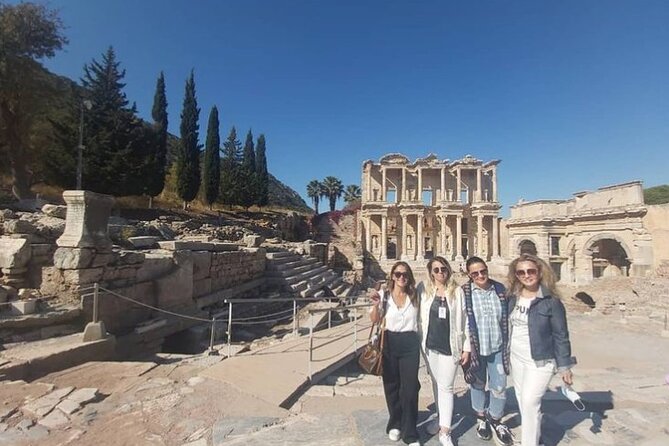 Ephesus Tour with Temple of Artemis and Sirince Village From Izmir - Walking through Ephesus on marble streets
