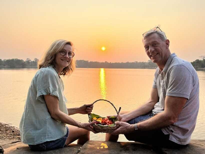 Explore Angkor Wat by Bike and Sunset - 12:30 pm: a proper lunch break in Siem Reap’s temple zone