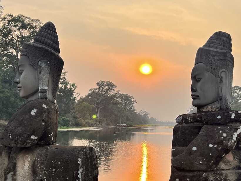 Explore Angkor Wat by Bike and Sunset - 2:00 pm: Ta Nei, the quiet stop in the trees