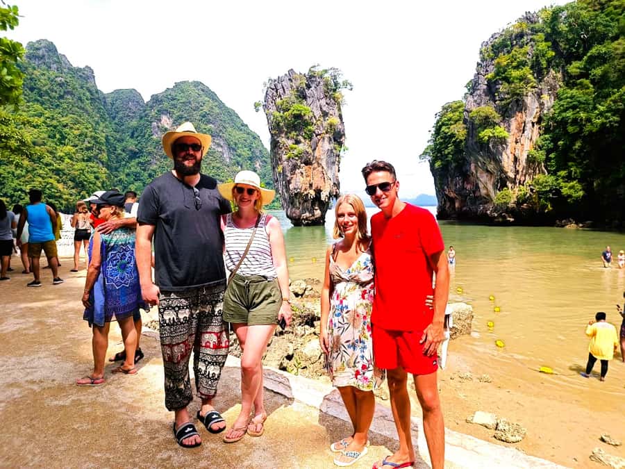 Explore Mangroves, James Bond Island, and Monkey Temple - Mangroves first, then the limestone coast