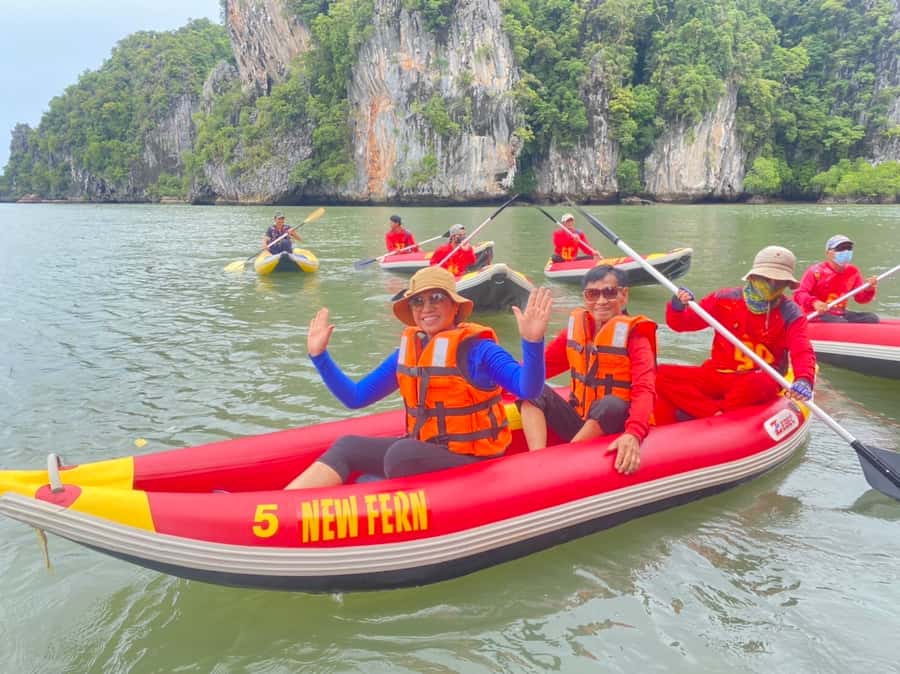 Explore Mangroves, James Bond Island, and Monkey Temple - Khao Phing Kan and Koh Tapu, the famous photo stops