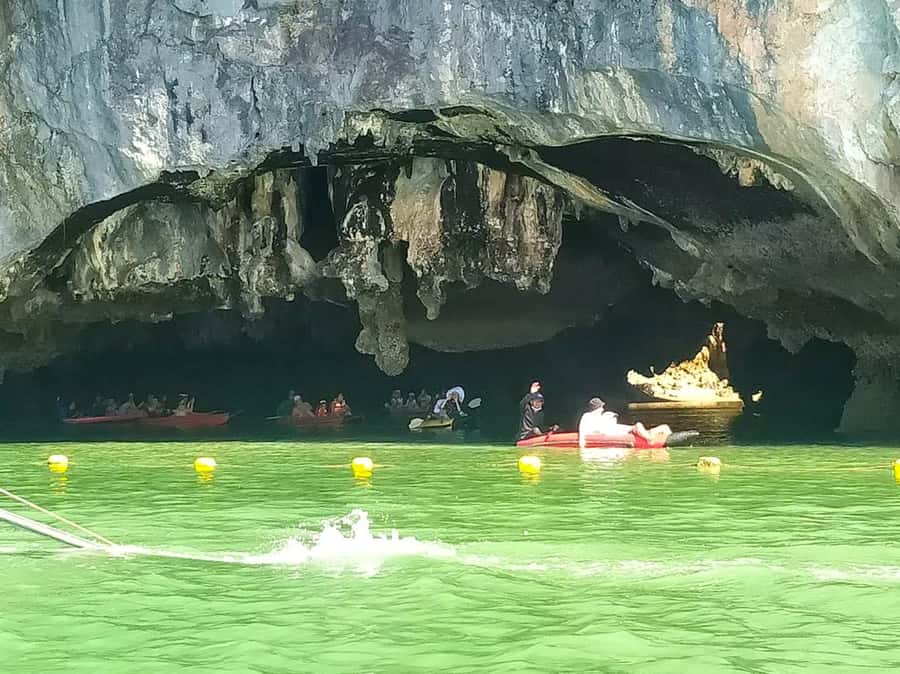 Explore Mangroves, James Bond Island, and Monkey Temple - Wat Suwan Kuha and the monkey crowd
