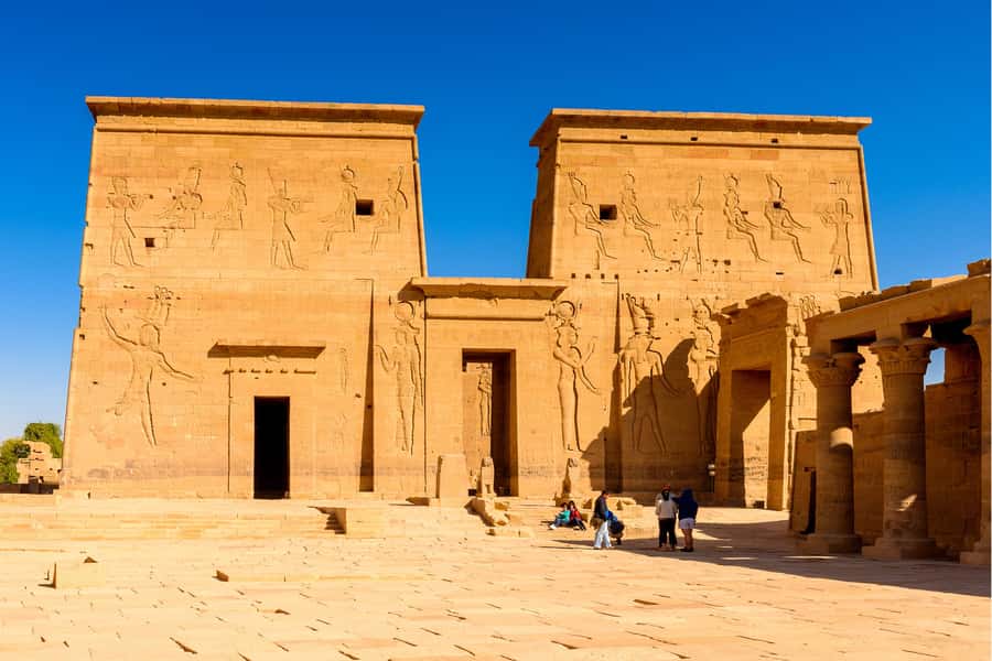 From Aswan: Philae Temple & Motorboat Tour to Nubian Village - Crossing the Nile by motorboat