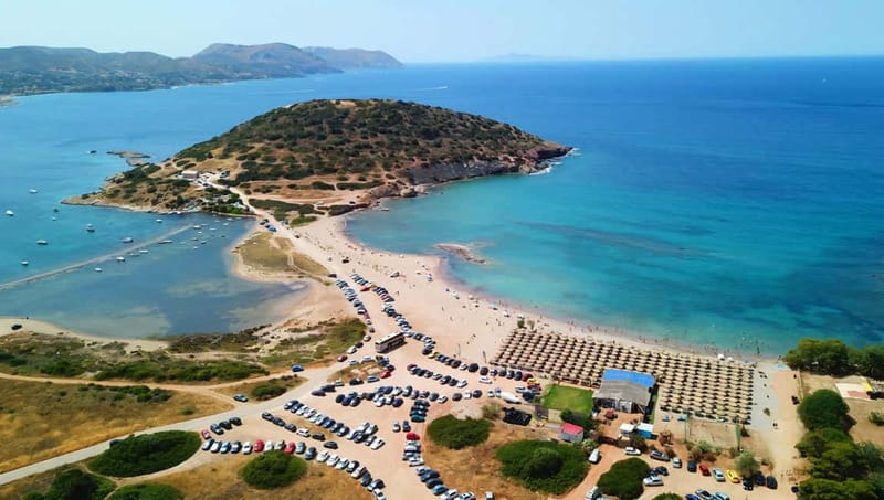 From Athens: Lake Vouliagmeni Spa & Temple of Poseidon Tour - The coastal road to Cape Sounion
