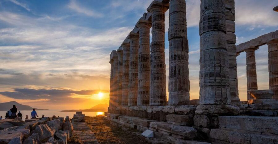 From Athens: Temple of Poseidon & Cape Sounio Half-Day Tour - Cape Sounion delivers the big view
