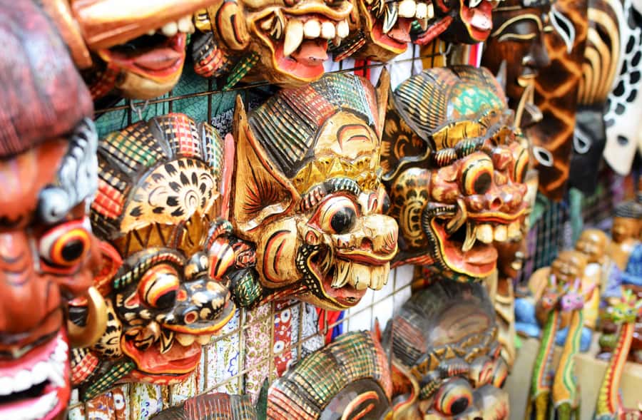 From Bali: Saraswati Temple, Monkey Forest, Ubud Waterfalls - Coffee plantation and Celuk Village: optional stops with a choice