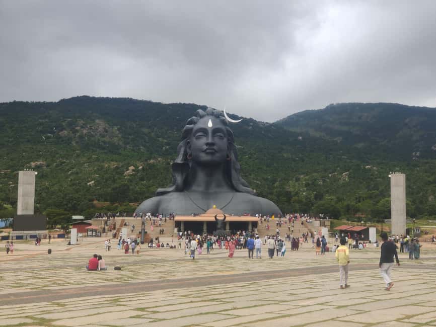 From Bangalore: Lepakshi Temple and Adiyogi Statue Day Trip - The Adiyogi statue near Chikkaballapur