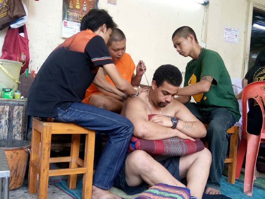 From Bangkok: Holy Tattoo Experience at Wat Bang Phra - Arriving at the monastery