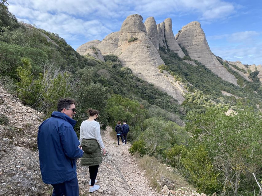 From Barcelona: Montserrat Monastery & Scenic Mountain Hike - Walking old pilgrimage paths