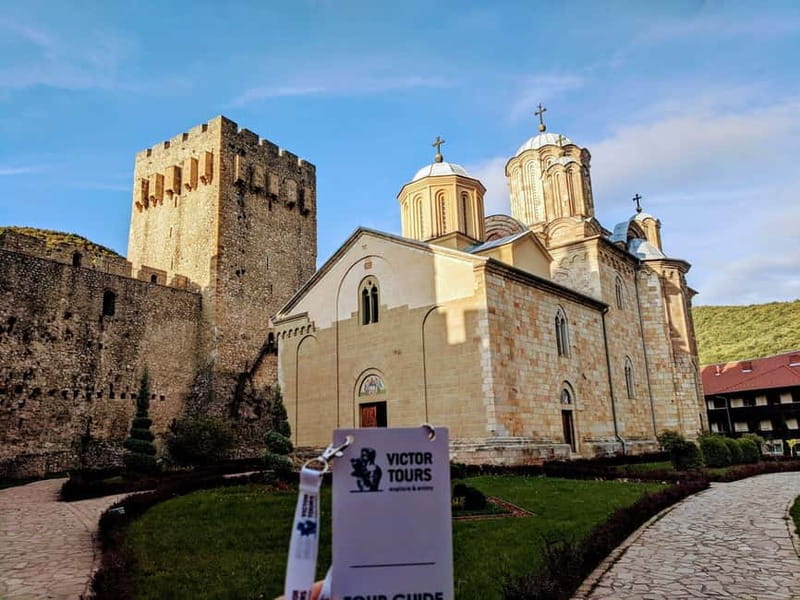 From Belgrade: Manasija Monastery and Resava Cave Tour - Veliki Buk waterfall and the lunch stop