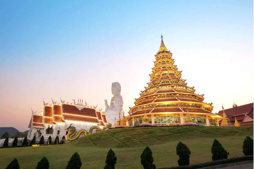 From Chiang Mai: White Temple, Blue Temple & Black House - Mae Kachan Hot Spring gives you a useful pause