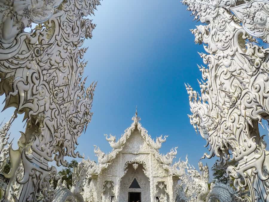 From Chiang Mai: White Temple & Golden Triangle Day Trip - Wat Rong Khun, Chiang Rai’s White Temple