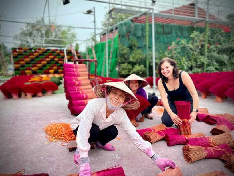From Ha Noi: Perfume Pagoda & Quang Phu Cau Incense Village - Thien Tru Pagoda and the mountain temple route