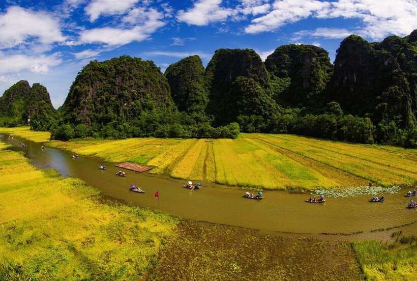 From Hanoi: Trang An Eco-tourism & Bai Dinh pagoda full day - Starting from Hanoi’s Old Quarter