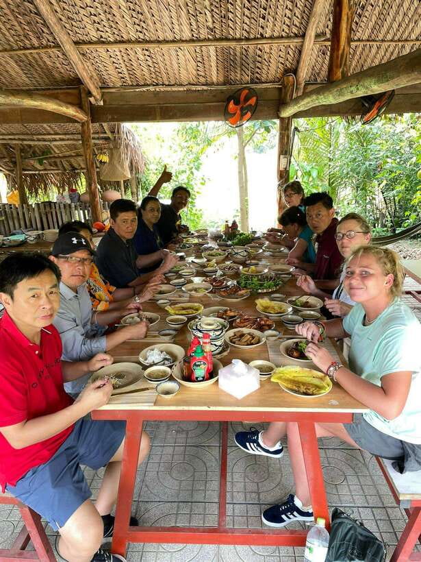 From HCMC: Mekong Delta and Vinh Trang Pagoda 1 day - Dragon, Phoenix, and Unicorn Islets