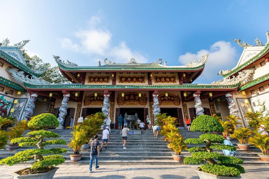 From Hoi An: Day Tour of My Son Temples and Marble Mountain - Marble Mountain: caves, pagodas, and high views
