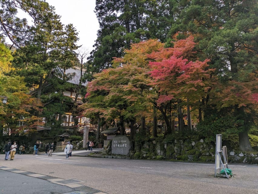 From Kanazawa: Eiheiji Buddhist Temple & Fukui Castle Town - Fukui Castle ruins show history in the middle of city life