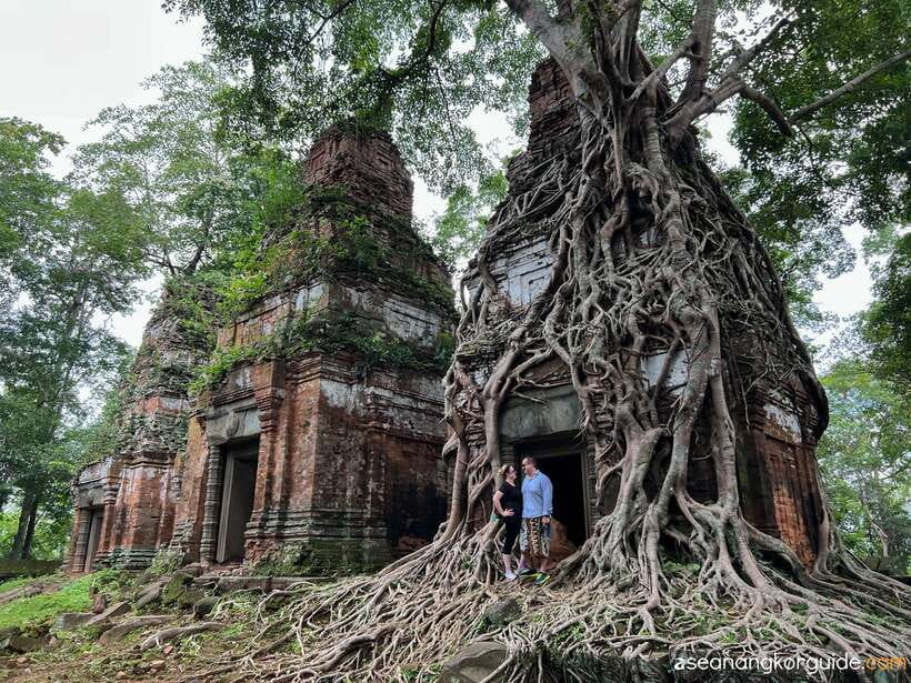 From Koh Ker: Full-Day Private Tour of Cambodian Temples - Koh Ker and the climb-like shape of Prasat Thom