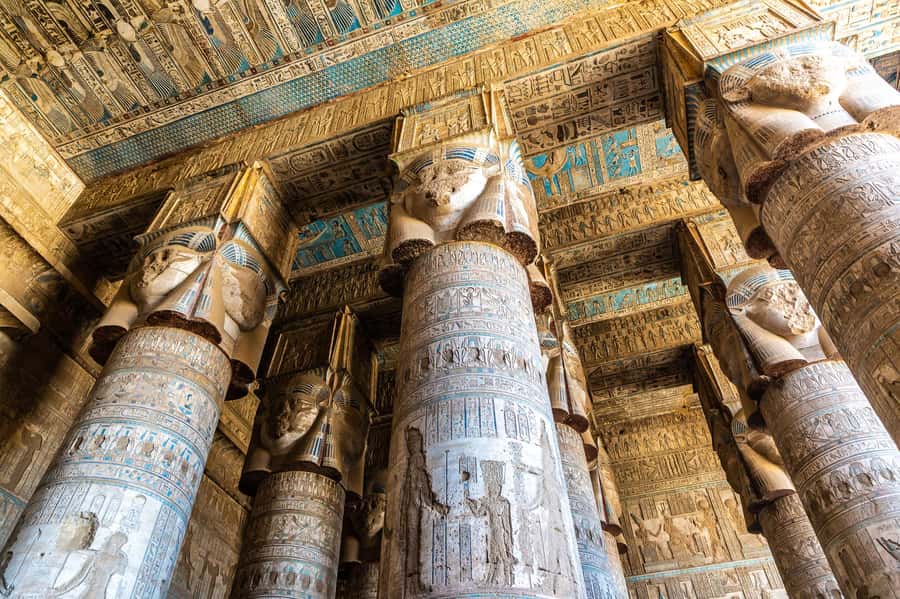 From Luxor: Dendera Temple All-Inclusive Tour & Felucca Ride - The roof, crypts, and extra temple details