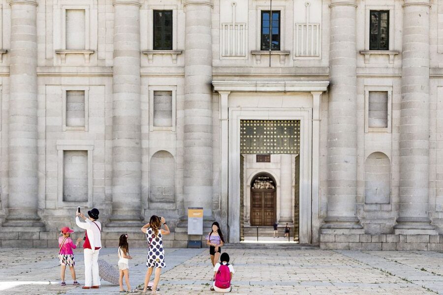 From Madrid: Escorial Monastery & Valley of the Fallen Trip - The basilica and library at El Escorial