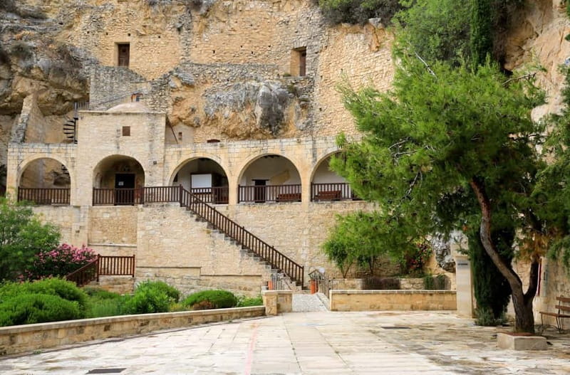 From Paphos: Afternoon Tour to Agios Neophytos Monastery - The drive to Kathikas and Sterna Winery