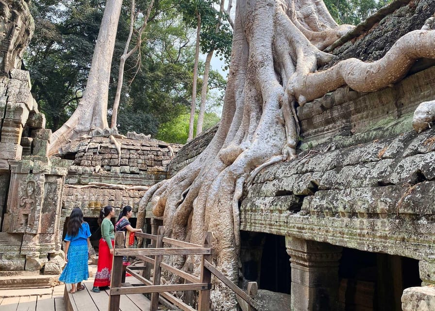 From Phnom Penh: Angkor Wat, Bayon, and Ta Prohm Day Trip - Ta Prohm: the temple the jungle reclaimed
