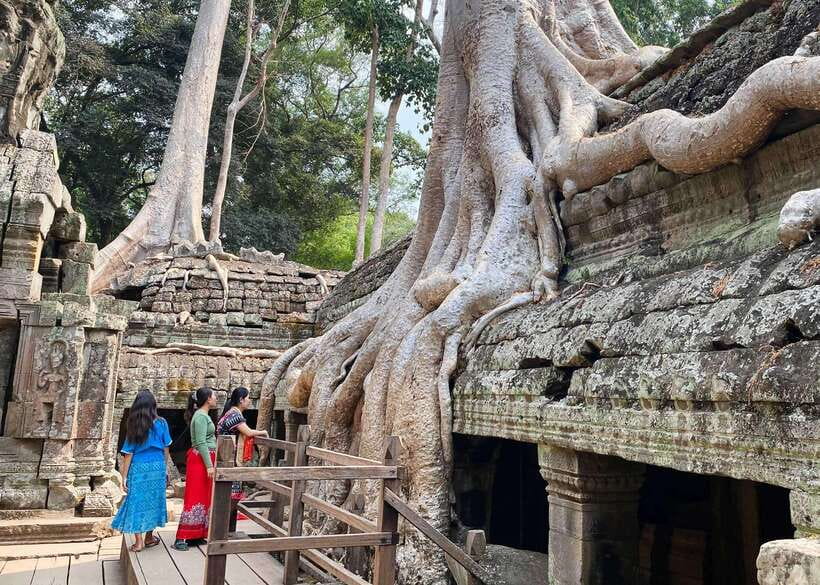 From Phnom Penh: Angkor Wat, Bayon, and Ta Prohm Day Trip - What the guide adds to three famous ruins