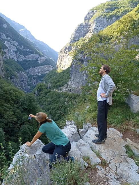 From Podgorica: Biogradska Gora NP & Moraca monastery&Canyon - The first 40 minutes: Morača Canyon from the road