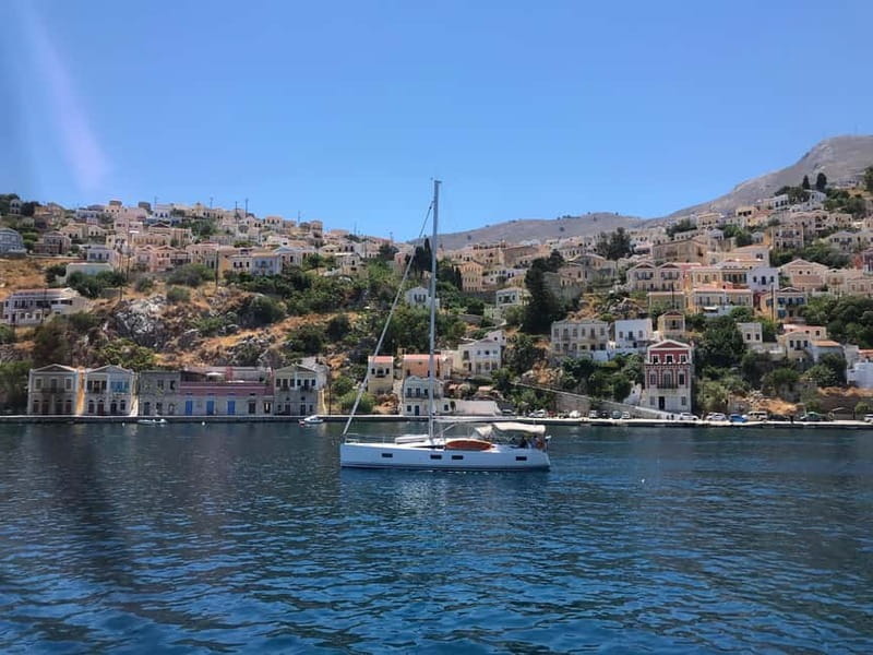 From Rhodes: Symi Island and Panormitis Monastery Day Trip - Symi Harbor, Houses, and Sponge Traditions