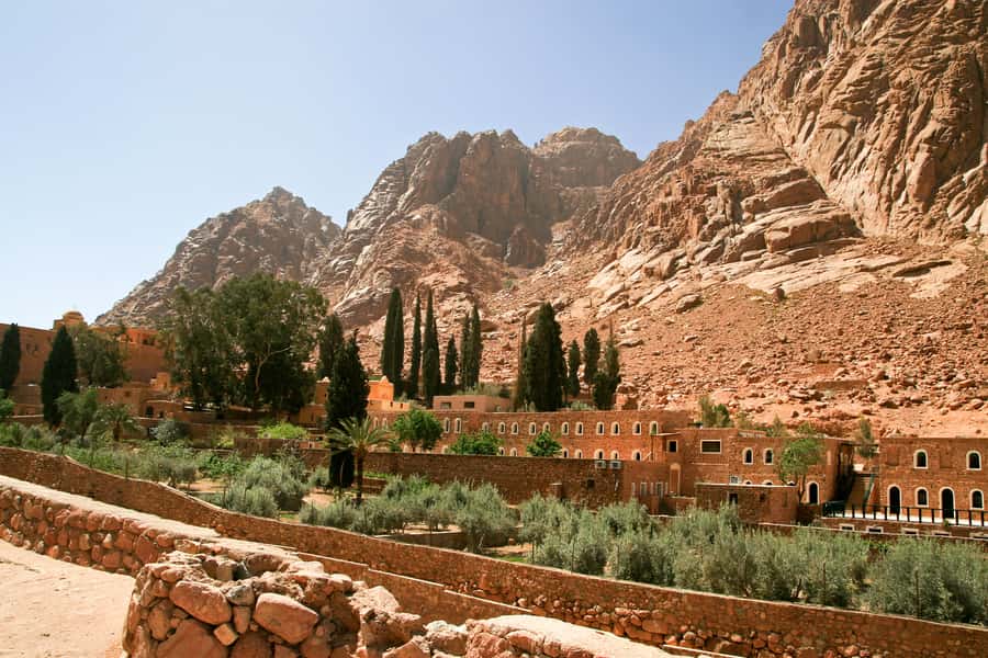 From Sharm: Mount Moses Trekking, Sunrise & Monastery Visit - Waiting for sunrise at 2,285 meters