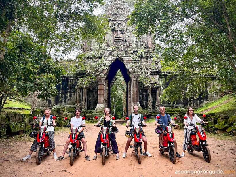 From Siem Reap: Angkor Wat Sunrise and Temples E-Bike Tour - A local breakfast in Preah Dak village