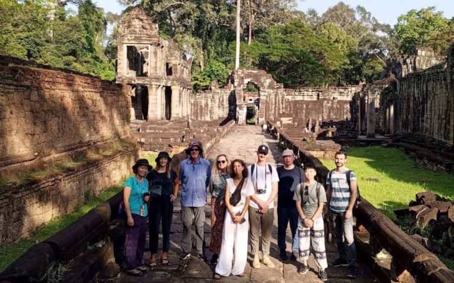 From Siem Reap: Banteay Srei Temple & Grand 5 Temple Tour - A village stop adds a human scale
