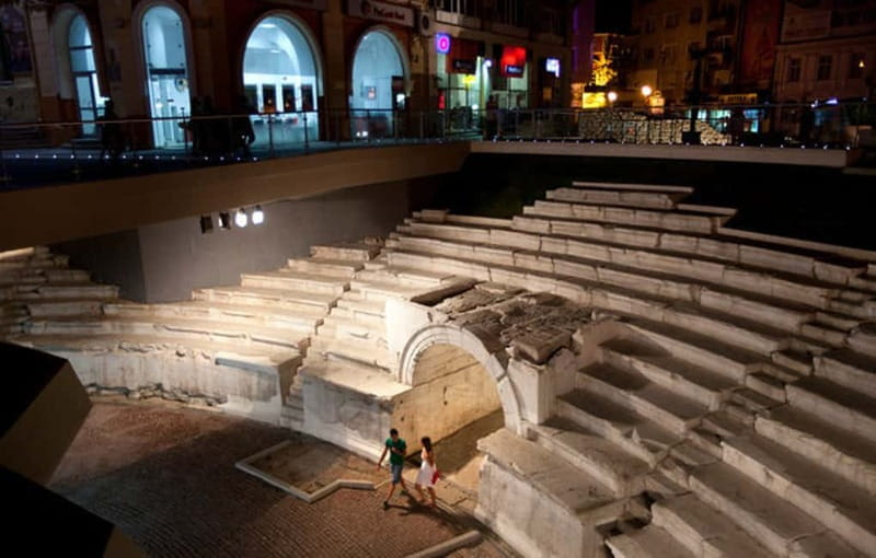 From Sofia: Full-Day Tour to Plovdiv and Bachkovo Monastery - The Roman Theater, still part of city life