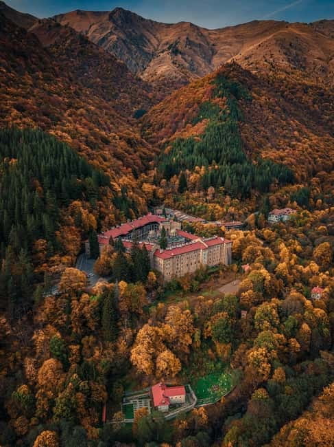 From Sofia: Rila Monastery National park & Boyana church - Walking through the monastery’s mountain setting