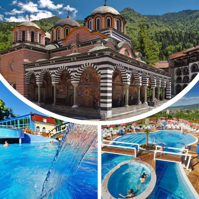 From Sofia: Rila Monastery UNESCO Site & Outdoor Mineral Spa - From sacred walls to Sapareva Banya