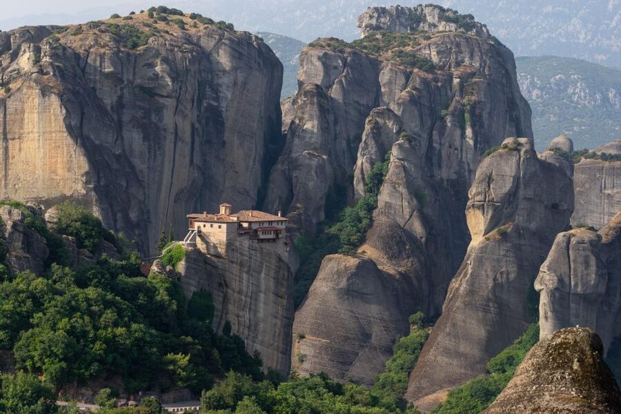 From Thessaloniki: Train Trip to Meteora & Monastery Tour - Key points at a glance
