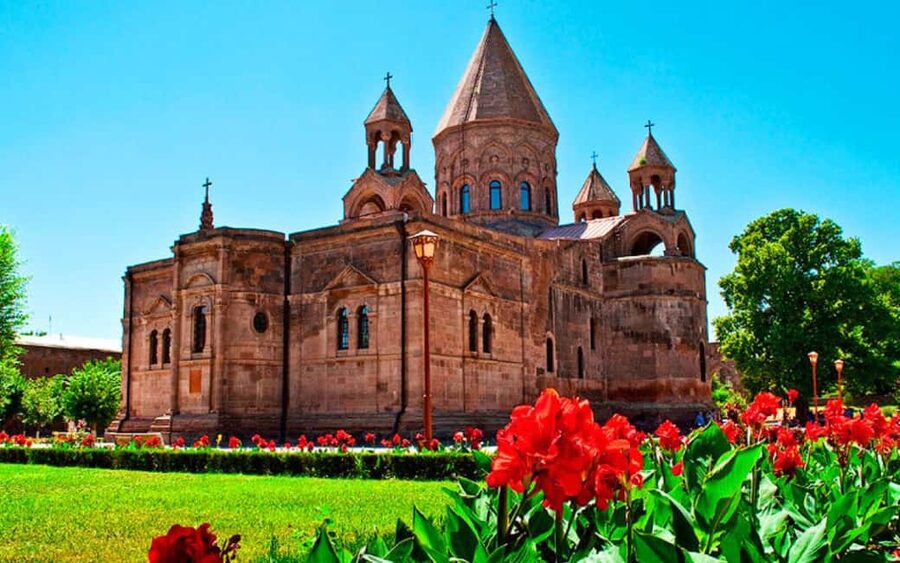 From Yerevan: Echmiadzin cathedral and Zvartnots temple - The Treasury Museum and its small, precious objects