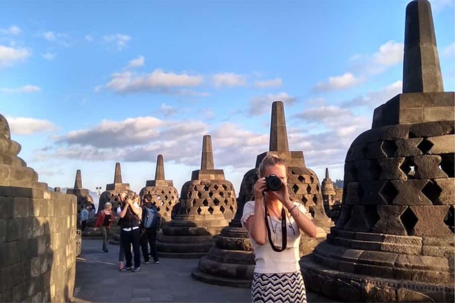 From Yogyakarta: Borobudur Half-Day Tour with Stupa Access - Entering Borobudur without handling every detail alone