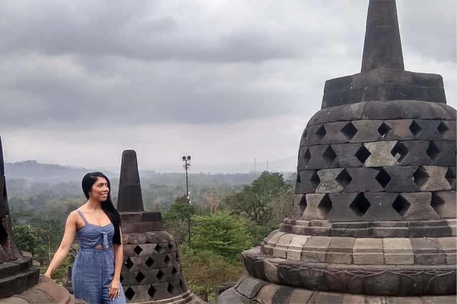 From Yogyakarta: Borobudur Half-Day Tour with Stupa Access - Leaving Yogyakarta by van
