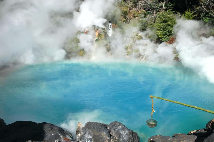 Fukuoka: Beppu Hells HotSpring, Frog Temple & Yufuin DayTrip - Yunotsubo Kaido, snacks, and Snoopy Chaya