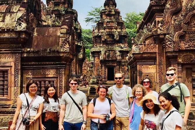 Full-Day Banteay Srei & 4 Temples - Grand Tours Join-in Tour - Banteay Srei and its pink sandstone carvings