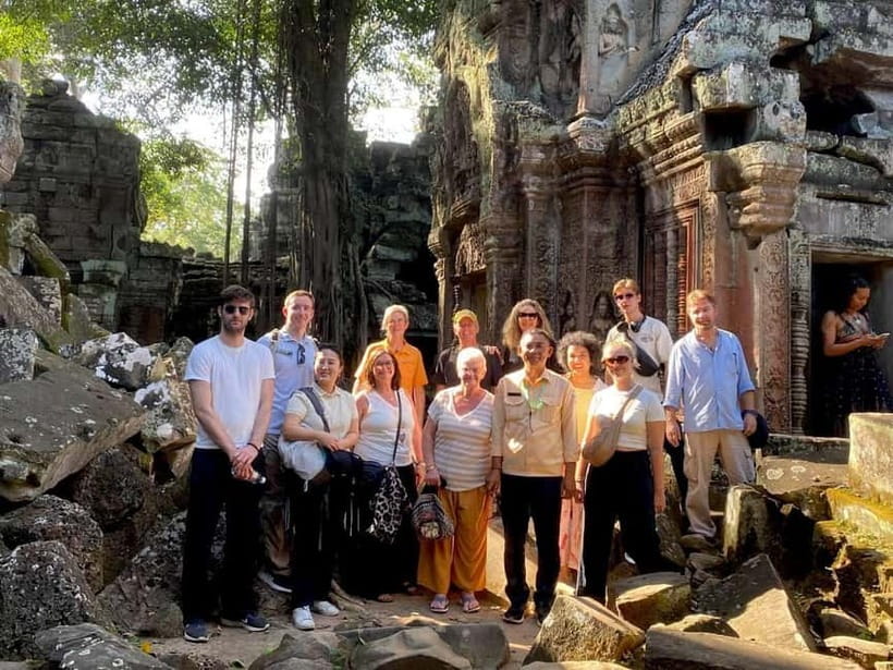 Full-Day Explore Angkor Temples Sunset Tour (with Lunch) - Angkor Thom and Bayon’s stone faces