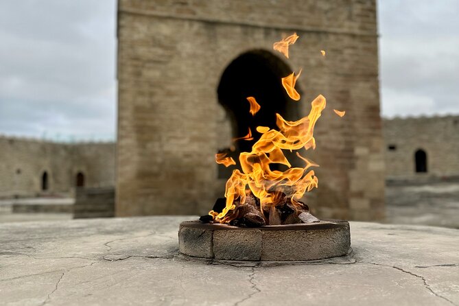 Gobustan & Mud, Fire Temple, Burning Mountain (Group & Private) - Ateshgah, Baku’s fire temple