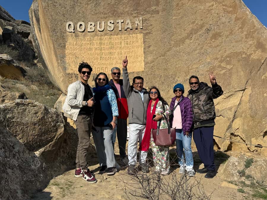 Gobustan & Mud, Fire Temple, Burning Mountain, H.A. Center - Mud volcanoes bring the day’s strangest sight