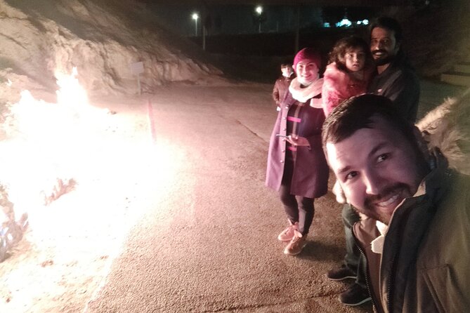 Gobustan, Mud Volcano, Burning Mountain and Fire Temple Tour - The world’s first oil well
