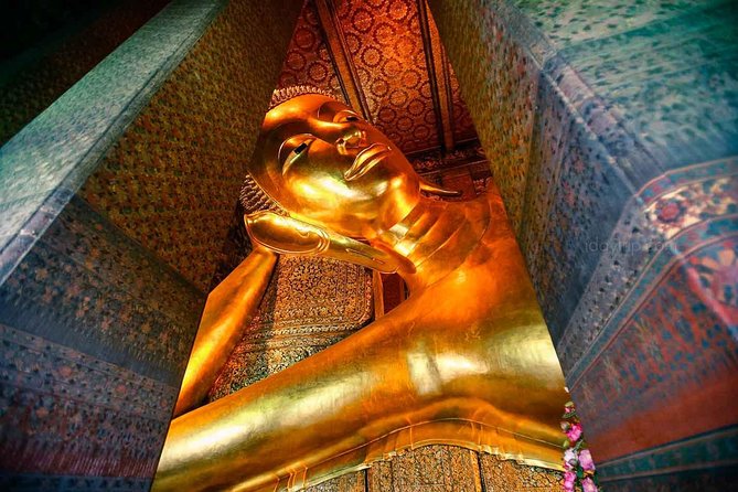 Golden Buddha, Reclining Buddha & Marble Temple Tour - Three Bangkok temples with three very different moods