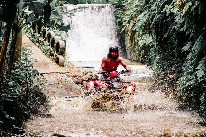 Gorilla Cave ATV Bali Ubud, Monkey Forest, Temple, and Lunch - Lunch after the mud and motion