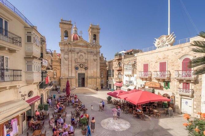 Gozo Guided Day Trip Incl. Ggantija Temples and Lunch - Victoria and the Citadel above the city