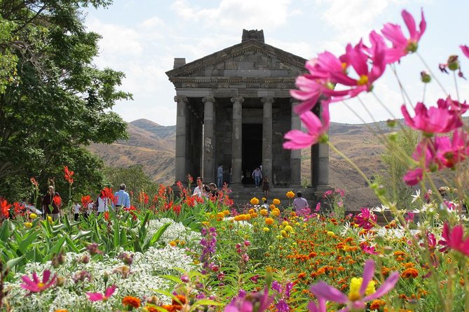 Group Tour: Garni, Symphony of Stones, Geghard, Lavash Baking - Charents Arch and the first mountain view